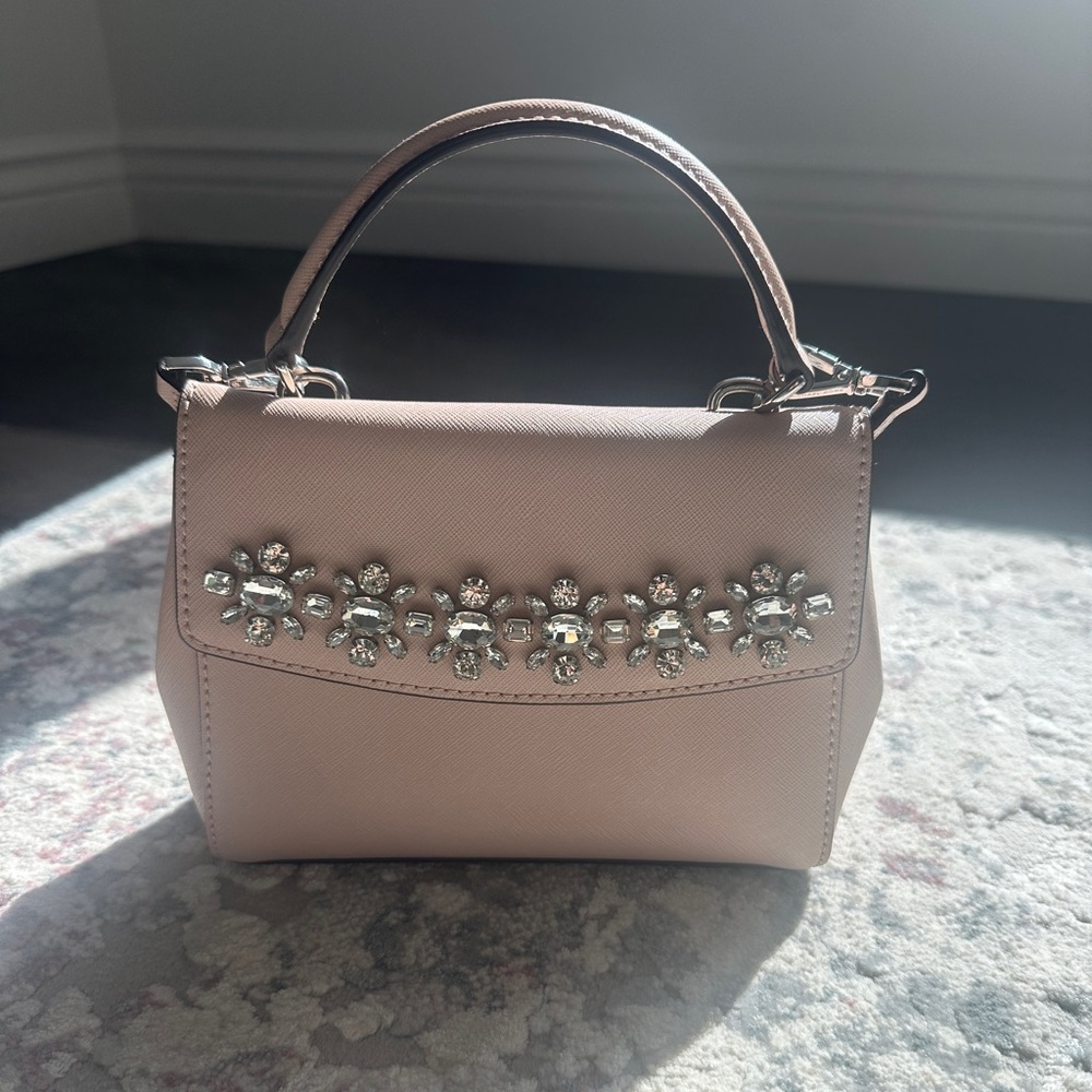Michael Kors Embellished Pink Handbag